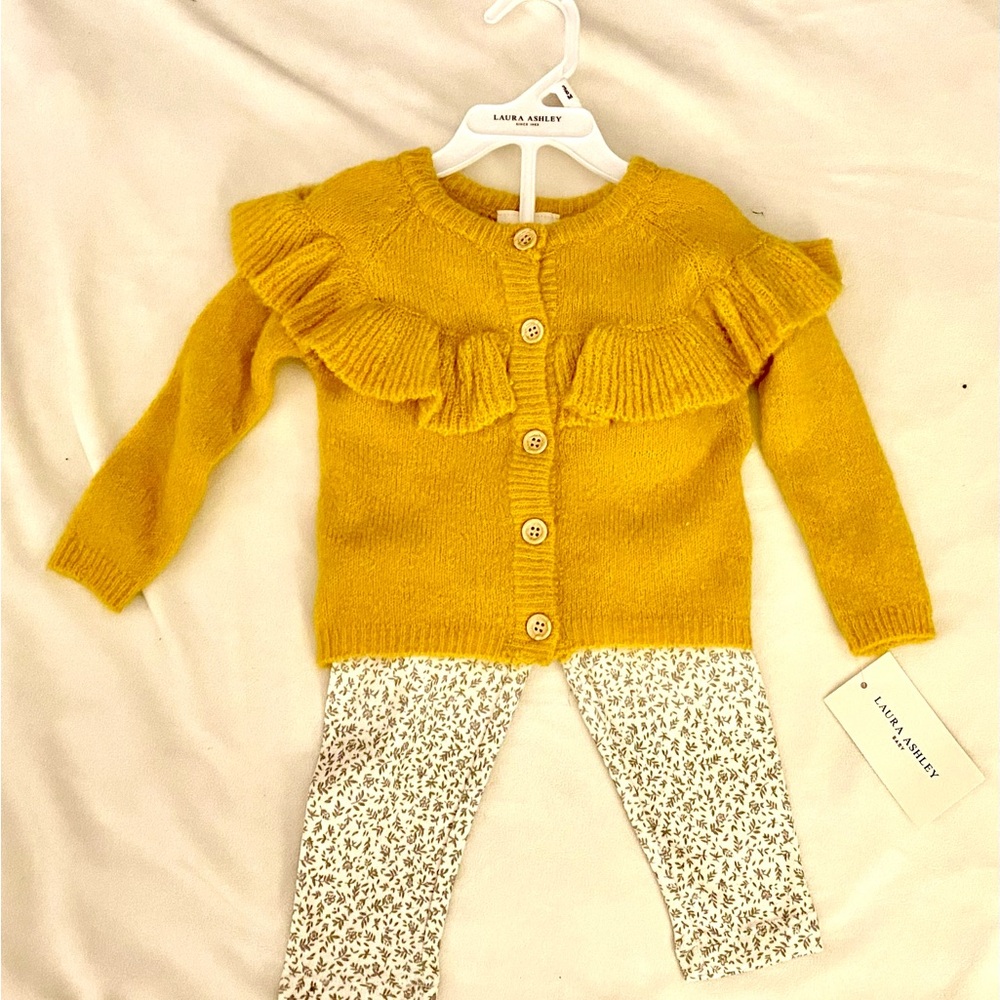 Laura Ashley sweater outfit